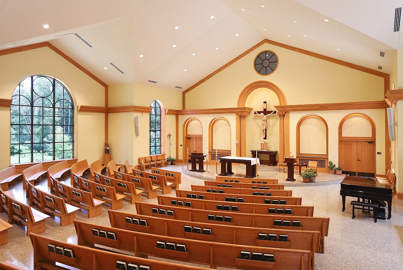 Our Lady Seat of Wisdom Chapel, Grand Rapids, MI JNKA Architects